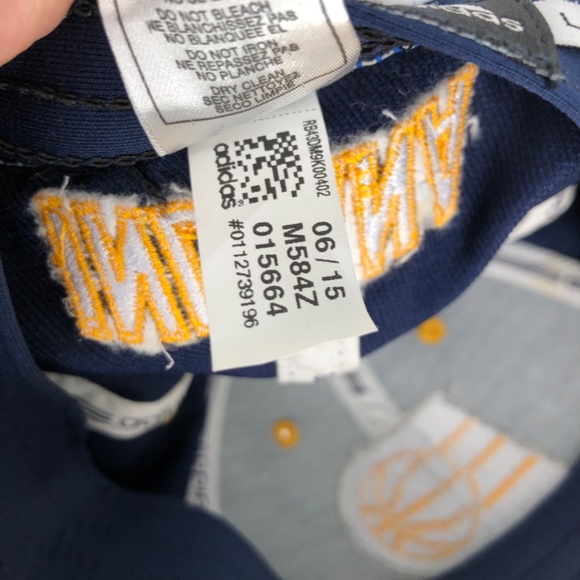 Adidas Mens Indiana Pacers NBA Hat Size L/XL Basketball Team Logo Embroidered - Picture 10 of 13